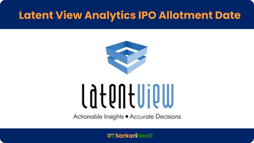 Latent View Analytics IPO Allotment Date | Status | BSE | Check Online